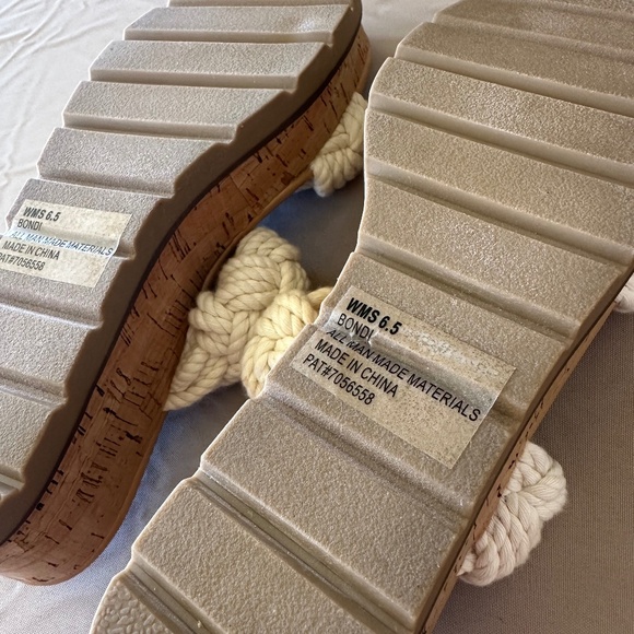 DV Dolce Vita Bondi Cork Wedge Sandals, SIze 6.5, NWOT - Picture 6 of 9